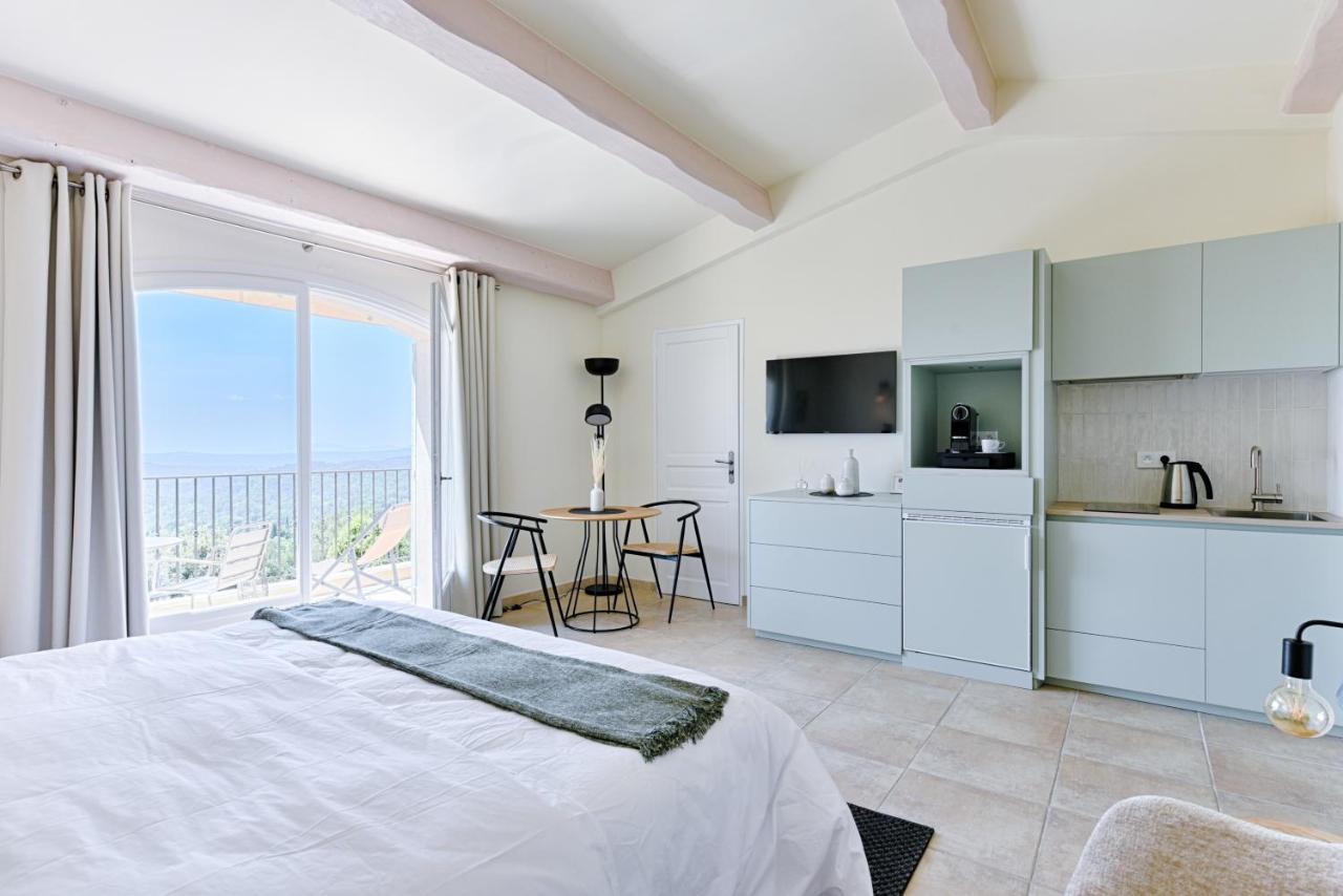 Appartement Terre d'Orizon à Tourrettes-sur-Loup Chambre photo